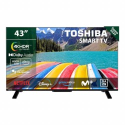 Toshiba 43UV2363DG 43” | 4K Ultra HD LED Smart TV | VIDAA + Wifi | Dolby Vision | 50Hz