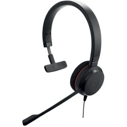 Jabra Evolve 20 UC | Bedrade On-ear Mono Headset | USB-A | Zwart