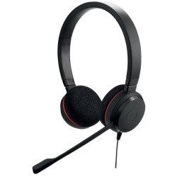 Jabra Evolve 20 MS | Bedrade On-Ear USB Headset | Zwart