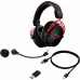HyperX Cloud Alpha | Draadloze Over-ear Gaming Headset | USB-A | Zwart/Rood