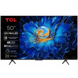 TCL 50C61KS | 50” 4K Ultra HD QD-MiniLED Smart TV | 60Hz | Google TV + Wifi | Dolby Vision | HDMI 2.1 (2025)