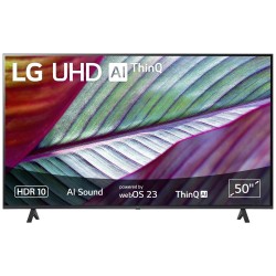 LG 50UR78006LK 50” | Ultra HD 4K LED Smart TV | WebOS 23 | α5 AI Processor Gen6 | HDR10 | Bluetooth & Wifi | 50Hz