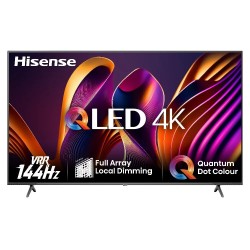 Hisense 55E7NQPRO 55” | 4K Ultra HD QLED Smart TV | VIDAA + Wifi | Dolby Vision | Local Dimming | Quantum Dot voor Levendige Kleuren | 144Hz