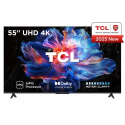 TCL 55V6C | 55” 4K Ultra HD DLED Smart TV | Google TV | Dolby Vision | 60Hz (2025)