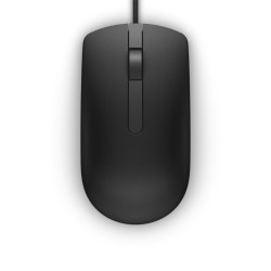 Dell MS116 | Bekabelde Muis | Links- en Rechtshandig | USB-A | 1000 DPI | Zwart