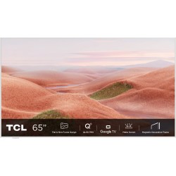 TCL NXTFRAME 65A300W | 65” 4K Ultra HD QLED Smart TV | Google TV | Dolby Vision | 120Hz
