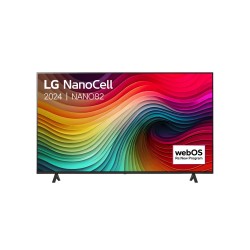 LG NanoCell 65NANO82T6B 65” | 4K Ultra HD Smart TV met NanoCell Technologie | WebOS + Wifi | Levendige HDR10 Beelden & AI Sound | 60Hz | Stijlvol en Snel