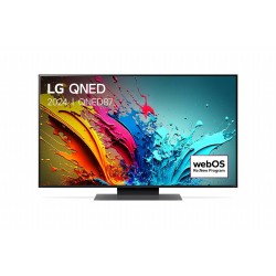 LG 65QNED87T6B 65” | Ultra HD 4K QNED Smart TV | WebOS + Wifi | Local Dimming voor Diepe Zwarttinten | 100Hz