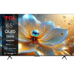 TCL 65T8C | 65” 4K Ultra HD QLED Smart TV | 120Hz | Google TV + Wifi | Dolby Vision | HDMI 2.1 (2025)