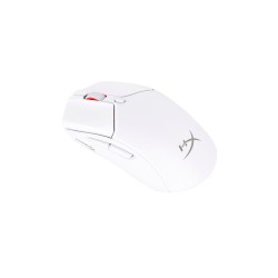 HyperX Pulsefire Haste 2 | Draadloze Gaming Muis | Rechtshandig | RF + Bluetooth + USB-A | 26000 DPI | Wit