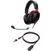 HyperX Cloud III | Bedrade Over-ear Gaming Headset | 3.5mm + USB-A + USB-C | Zwart/Rood