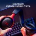 HyperX Cloud III | Bedrade Over-ear Gaming Headset | 3.5mm + USB-A + USB-C | Zwart/Rood