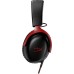 HyperX Cloud III | Bedrade Over-ear Gaming Headset | 3.5mm + USB-A + USB-C | Zwart/Rood