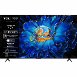 TCL 75C6KS | 75” 4K Ultra HD QD-Mini LED Smart TV | Google TV | Dolby Vision | 60Hz (2025)