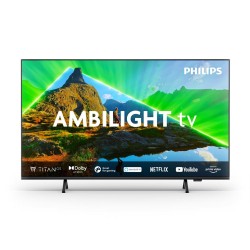 Philips 65PUS8319/12 75” | Ultra HD 4K LED Smart TV met Ambilight | Titan OS + Wifi | HDR10+ voor Haarscherpe Beelden | Sfeervolle Kijkervaring | 60Hz