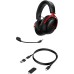 HyperX Cloud III | Draadloze Over-ear Gaming Headset | USB-A & USB-C Receiver | Zwart/Rood