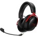 HyperX Cloud III | Draadloze Over-ear Gaming Headset | USB-A & USB-C Receiver | Zwart/Rood