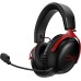HyperX Cloud III | Draadloze Over-ear Gaming Headset | USB-A & USB-C Receiver | Zwart/Rood