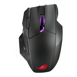 ASUS ROG Spatha X | Draadloze Gaming Muis | Rechtshandig | RF + USB-A | 19000 DPI | Zwart