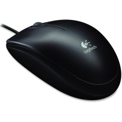Logitech B100 | Bedrade Muis | Links- en Rechtshandig | USB-A | 800 DPI | Zwart
