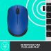 Logitech M171 | Draadloze Muis | Links- en Rechtshandig | RF | 1000 DPI | Zwart/Blauw