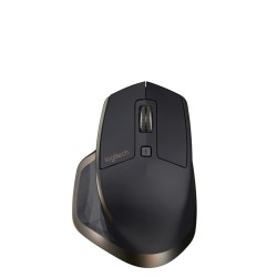 Logitech MX Master | Draadloze Muis | Rechtshandig | RF + Bluetooth | 1600 DPI | Zwart/Brons