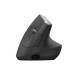 Logitech MX Vertical | Draadloze Ergonomische Muis | Rechtshandig | RF + Bluetooth + USB-C | 4000 DPI suggestie | Grafiet