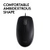 Logitech B110 Silent | Bekabelde Muis | Links- en Rechtshandig | USB-A | 1000 DPI | Zwart