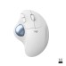 Logitech M575 Ergo Trackball | Ergonomische Draadloze Muis | Rechtshandig | RF + Bluetooth | 2000 DPI | Wit