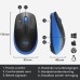 Logitech M190 | Draadloze Muis | Links- en Rechtshandig | RF | 1000 DPI | Zwart/Blauw
