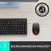 Logitech M190 | Draadloze Muis | Links- en Rechtshandig | RF | 1000 DPI | Zwart/Rood