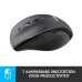 Logitech Marathon M705 | Draadloze Muis | Rechtshandig | RF | 1000 DPI | Zwart