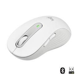 Logitech Signature M650 | Draadloze Muis | Rechtshandig | RF + Bluetooth | 2000 DPI | Wit