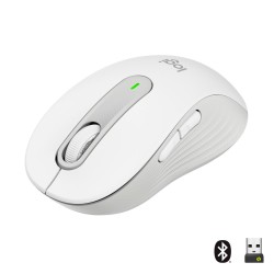 Logitech Signature M650 | Draadloze Muis | Rechtshandig | RF + Bluetooth | 2000 DPI | Wit