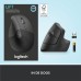 Logitech Lift | Ergonomische Draadloze Muis | Rechtshandig | RF + Bluetooth | 4000 DPI | Grafiet