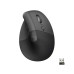 Logitech Lift | Ergonomische Draadloze Muis | Rechtshandig | RF + Bluetooth | 4000 DPI | Grafiet