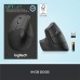 Logitech Lift | Ergonomische Draadloze Muis | Linkshandig | RF + Bluetooth | 4000 DPI | Grafiet