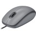 Logitech M110 Silent | Bekabelde Muis | Links- en Rechtshandig | USB-A | 1000 DPI | Grijs