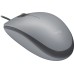 Logitech M110 Silent | Bekabelde Muis | Links- en Rechtshandig | USB-A | 1000 DPI | Grijs
