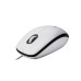 Logitech M100 | Bekabelde Muis | Links- en Rechtshandig | USB-A | 1000 DPI | Wit