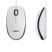 Logitech M100 | Bekabelde Muis | Links- en Rechtshandig | USB-A | 1000 DPI | Wit