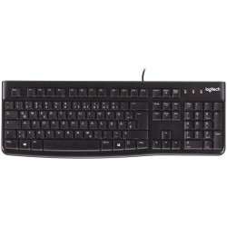 Logitech K120 Bedraad Toetsenbord | USB | QWERTZ (Duits) | Zwart Logitech K120 Bedraad Toetsenbord | USB | QWERTZ (Duits) | Zwart