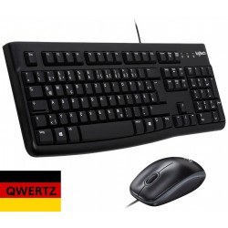 QWERTZ | Logitech MK120 | Bedrade Muis en Toetsenbordcombo | QWERTZ