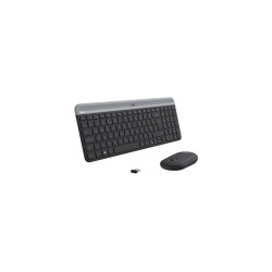 Logitech MK470 Slim Combo | Draadloze Muis- en Toetsenbordcombo | QWERTY