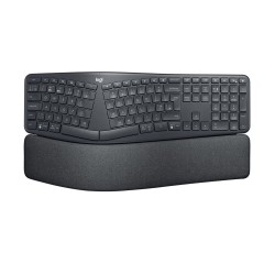 Logitech K860 Ergo | Draadloos Bluetooth Toetsenbord met Receiver | QWERTY