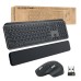 Logitech MX Keys Combo for Business Gen 2 | Draadloze Toetsenbord- en Muis-combo | RF / Bluetooth | QWERTY US International | Grafiet