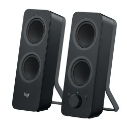 Logitech Z207 | 2.0 Bluetooth Luidsprekerset | 5W RMS | Draadloze Overgang | Zwart