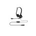 Logitech H960 | Bedrade On-ear Headset USB-A | Zwart