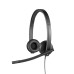 Logitech H570e | Bedrade On-ear USB-A Headset | Zwart