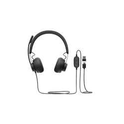Logitech Zone | Bedrade On-ear Headset | USB-C & USB-A | Grafiet